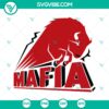 Buffalo Bills logo SVG for NFL football college fans, Bills Mafia, with American football theme - ideal SVG files for Cricut Design.