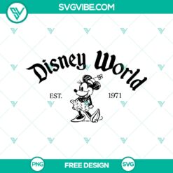 Free Disney World Minnie Mouse SVG for a magical vacation, perfect for crafting projects.