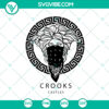 Crook And Castle Logo SVG Bundle featuring Trending Medusa Design with Shirts, Gifts, and Vector Files - Instant Download