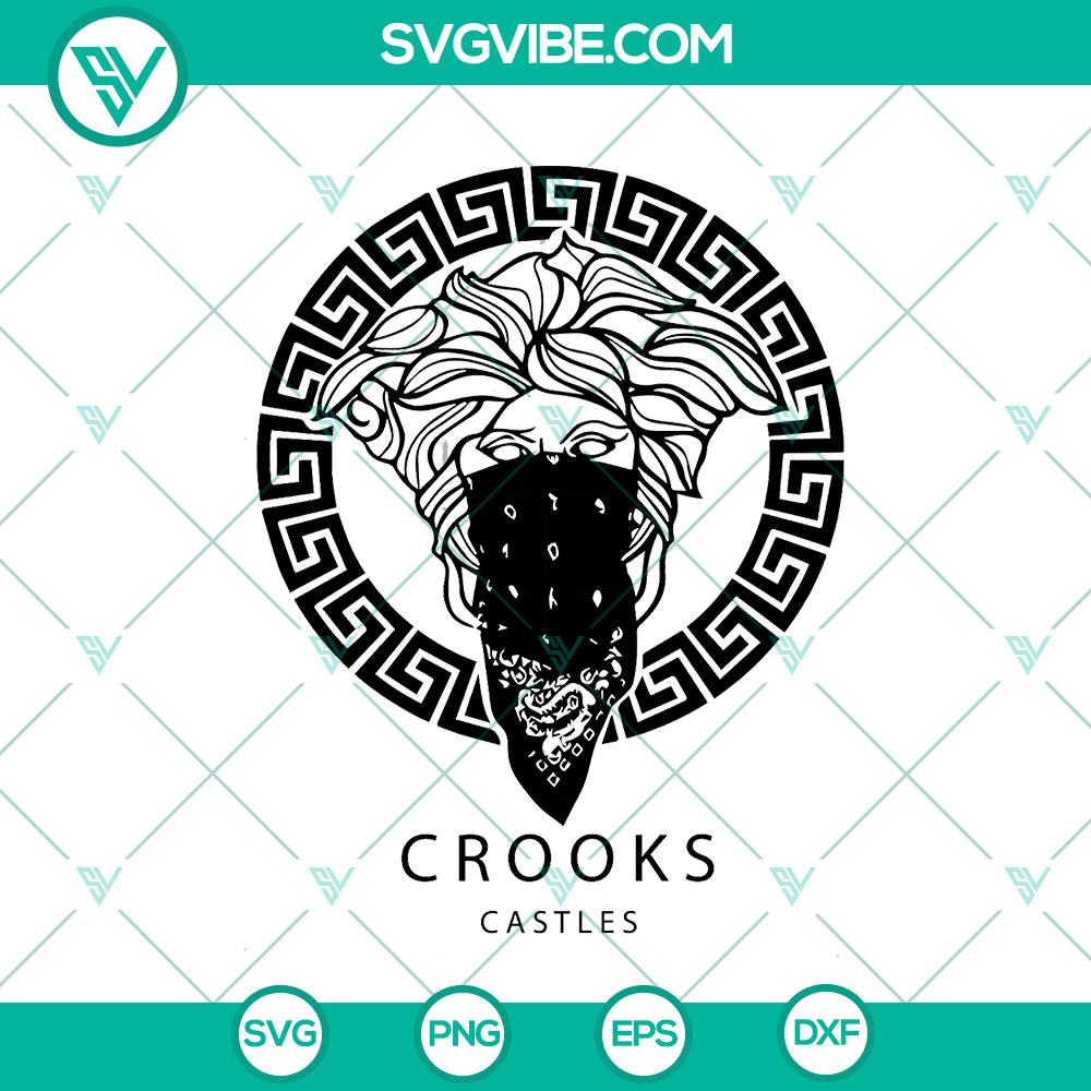 mockup-139035725.jpg Crook And Castle Logo SVG Bundle featuring Trending Medusa Design with Shirts, Gifts, and Vector Files - Instant Download