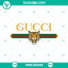 Gucci logo SVG cut file with premium brand design, suitable for digital projects.