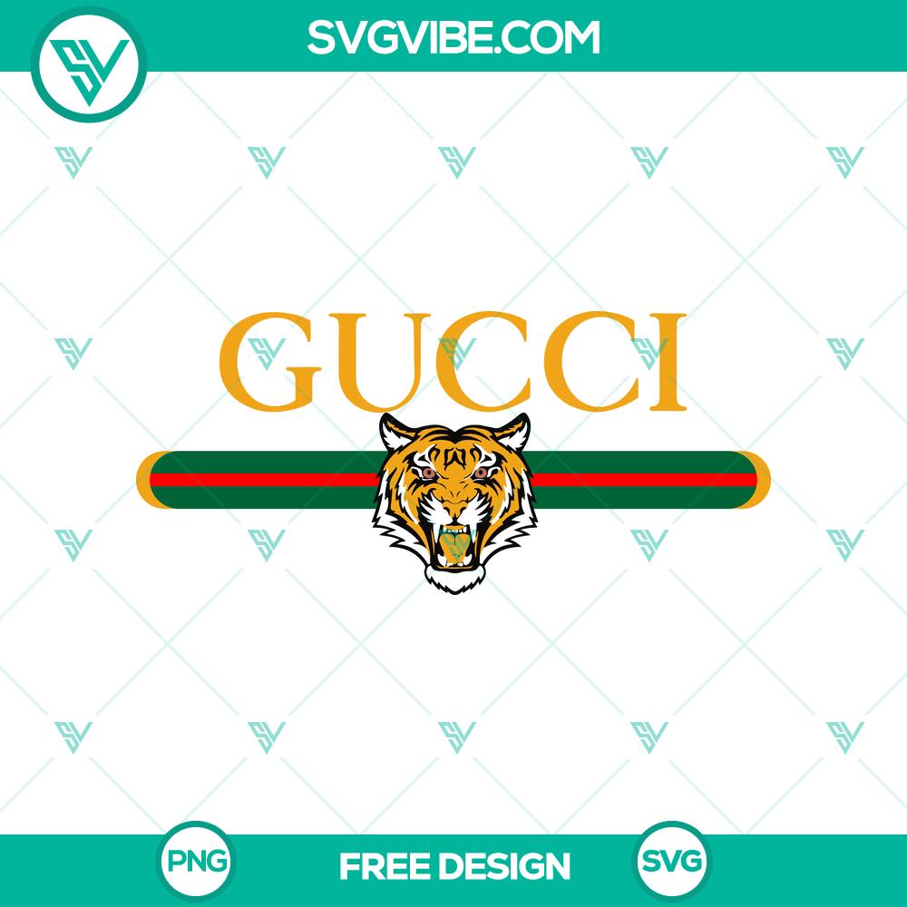 Gucci Logo SVG Cut File Ver.2 – Free Premium Brand Design Gucci logo SVG cut file with premium brand design, suitable for digital projects.