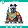 Mandalorian "This Is The Way" SVG DXF EPS PNG Cut Files for crafting and DIY projects.