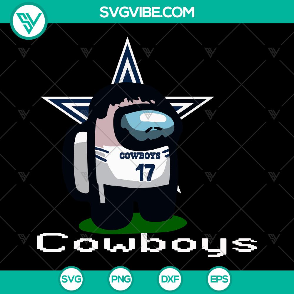 mockup-149467311.jpg Dallas Cowboys Among Us Impostor Svg ideal for NFL Football Fans, Instant Download familiar characters and team elements.