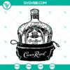 Crown Royal SVG Pack with bottle, bag, and crown design elements for Silhouette, Cricut. Alcohol vector clipart for instant download.