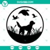 Duck Hunting USA flag SVG featuring a patriotic design for hunters, with ducks and text "Hunting & Duck Hunter".