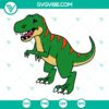 Dinosaur SVG Bundle featuring T-Rex Clipart for Cricut and Silhouette, ideal for Dinosaur Birthday projects. Instant Download available.