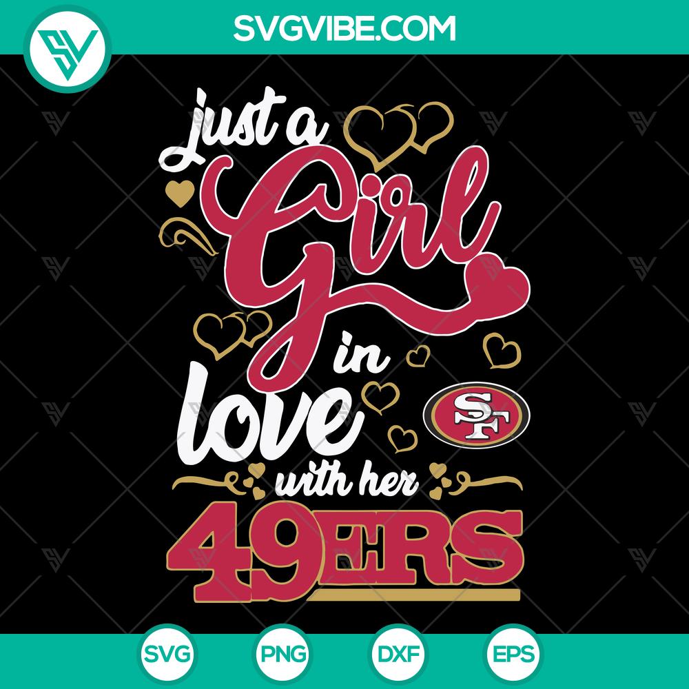 mockup-166530749.jpg San Francisco 49ers SVG logo design for a passionate fan girl.