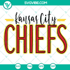 Kansas City Chiefs Logo &amp; Super Bowl Champions SVG - Instant Download
