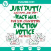 Grinch jury duty black mail pink slip chain letter Christmas SVG - Instant download, ideal for holiday crafts and décor.