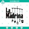 La Madrina SVG cut file for Cricut & Silhouette - intricate stencil design for crafting projects.