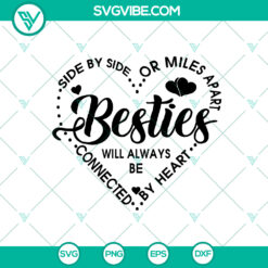 Friendship Besties SVG for Shirts | Best Friends Forever Digital Download