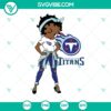 Betty Boop Tennessee Titans NFL logo SVG clipart, ideal for instant download, featuring a unique and eye-catching design perfect for NFL fans.