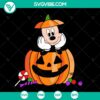 Mickey Pumpkin Halloween Disney SVG - Instant Download, cute Disney character in Halloween theme, great for crafts.