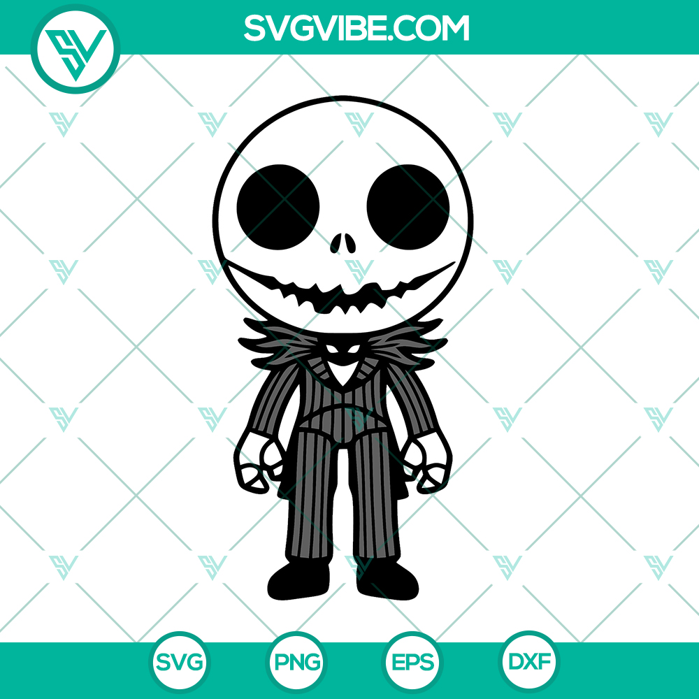 mockup-221288813.jpg Sally Halloween Svg featuring Baby Jack Skellington from Disney. Perfect vector files for Halloween crafts.