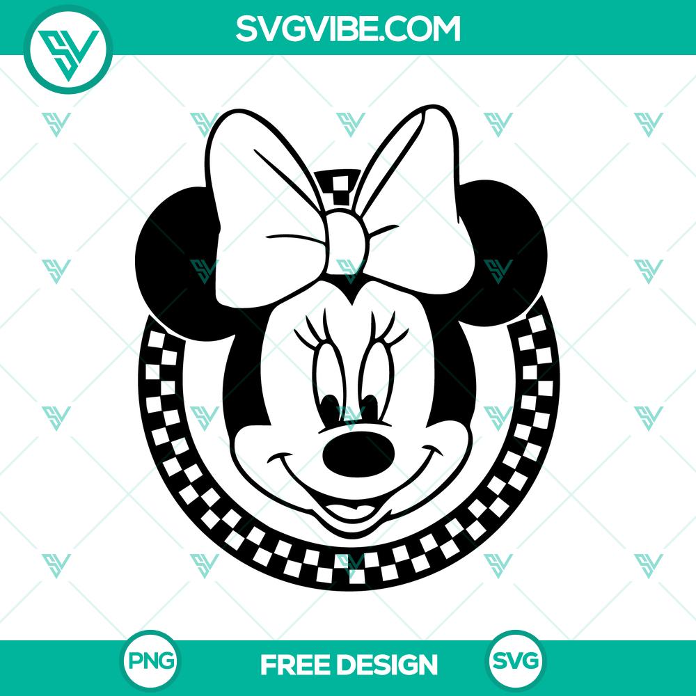 Checkered Minnie Mouse SVG Cut File – Free Trendy Pattern Design Checkered Minnie Mouse SVG Cut File with trendy pattern design for free download. Perfect for craft projects.
