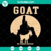Brother Sister SVG Big Thunder Mountain GOAT retro vintage sunset classic design, ideal for instant download.