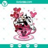 Disney Goofy Valentine Balloon & Tea Cup digital SVG DXF EPS PNG featuring themed Disney character designs for crafting.