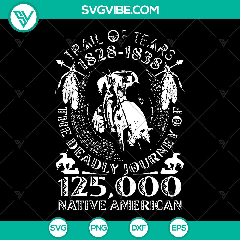 mockup-261523248.jpg Trail of Tears Native American SVG design, ideal for Cricut cutting, a thoughtful gift idea.