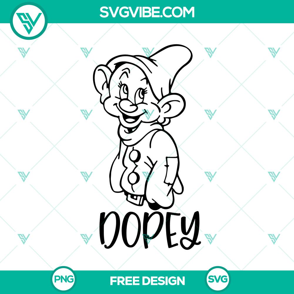 Seven Dwarfs Dopey SVG Cut File – Free Fun Cartoon Character Design Dopey SVG cut file featuring Seven Dwarfs character design. Free fun cartoon graphic for DIY projects.