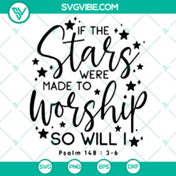 Funny Made To Worship SVG - Christian Bible Verse SVG Download
