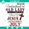 Religious SVG design with an old lady covered in blood of Jesus in September theme. Instant download for crafting projects.