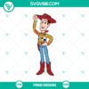 Toy Story Woody SVG Cut File - Detailed free cowboy character design for crafting projects featuring popular movie character.