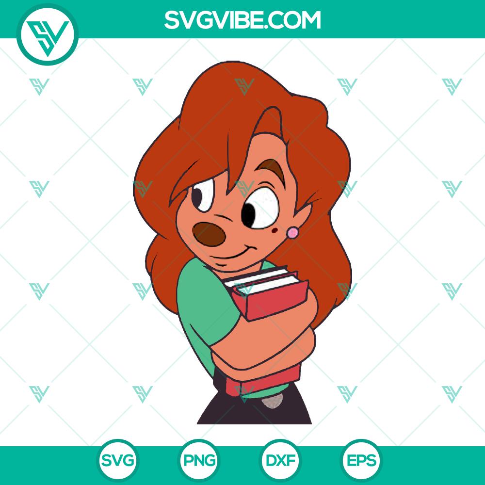 mockup-289509558.jpg Roxanne, Goofy, and Max SVG Bundle featuring Disney cartoon mom design, ideal for instant download.