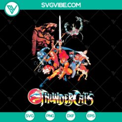 Thundercats TV Series SVG Digital Files - Lion, Cheetara, Panthro, Snarf, Wilykit, Jaga, Tygra - Cut Files for Cricut - Instant Download