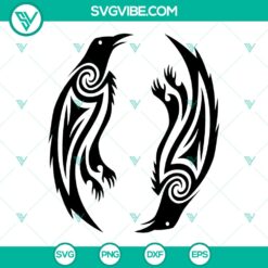 Raven Clan Vector Art Celtic Bird Sigil Assassins Creed SVG Valhalla Clan Cut File Instant Download