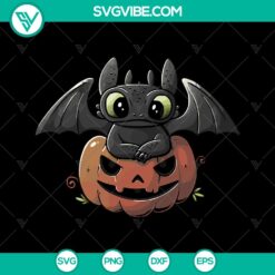Spooky Dragon Pumpkin Halloween SVG perfect for Halloween crafts - Instant Download.