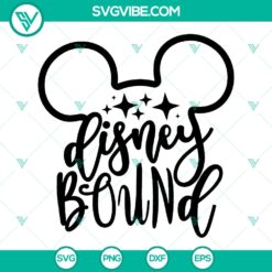 Disney Bound Shirt Svg Dxf Family Magic Kingdom Cricut Epcot Park Hopper Instant Download