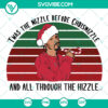 Snoop Dogg Christmas Twitter SVG featuring 'Twas The Nizzle Before Christmizzle lyrics - Xmas Gifts & Decor idea for fans.