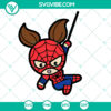 Spider Man and Spider-Girl SVG bundle, a dynamic duo design for instant download, ideal for Marvel fans.