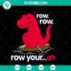 Dinosaurs T Rex Row Your Boat SVG Pack with instant download. Fun and creative design for craft projects.