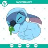 Stitch sleeping SVG for Cricut, Disney Lilo and Stitch design. Mom and kids family SVG for crafting projects.