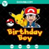 Pikachu Pokemon birthday boy SVG cut files for Cricut - perfect for birthday celebrations. Instant download, ideal for crafting.