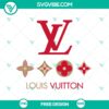 Louis Vuitton logo SVG cut file - stylish free fashion design for DIY projects.