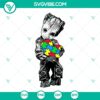 Baby Groot Autism Awareness Svg - Marvel cut file for Cricut & Silhouette, featuring design inspired by the famous character.
