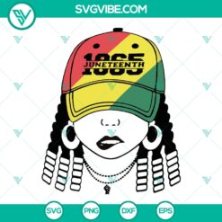 Celebrate Black History with Freeish 1865 &amp; Black Girl Magic! Juneteenth Girl SVG for Cricut
