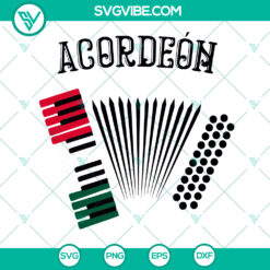 Funny Mexico Flag Accordion Style Cut File SVG - Viva Mexico - Instant Download