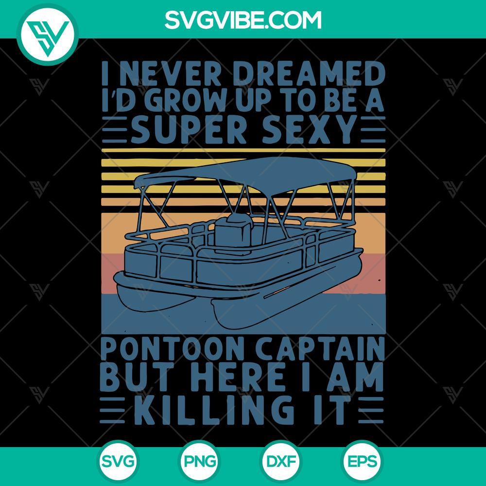mockup-389756344.jpg Super Sexy Pontoon Captain Trending SVG - Bold Captain and Pontoon Boat Design for Used on Products, Apparel, and Merchandise