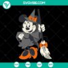Halloween Mickey Mouse and Minnie Mouse SVG Gift Set - Instant Download with spooky themed designs for Halloween celebration.