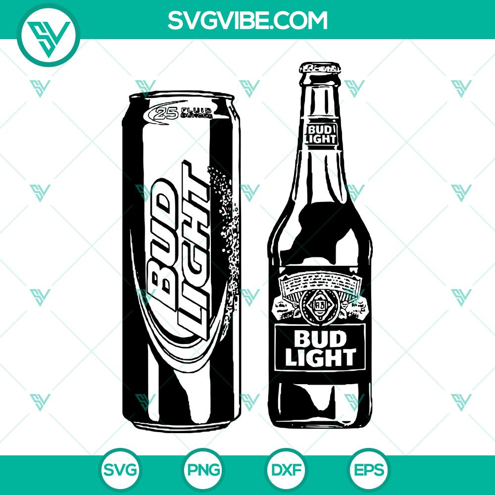 mockup-398469962.jpg Bud Light Beer SVG Bundle for Cricut & Silhouette, cut files with logo and designs for crafting.