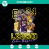 Legend Kobe Bryant PNG high-quality instant download pack with digital designs of the iconic basketball player, suitable for various creative projects.