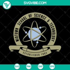 Spider Man SVG - Midtown School Of Science And Technology - Instant Download