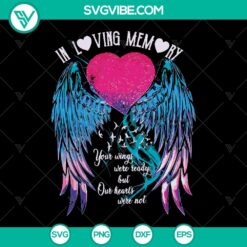 Heavenly galaxy wings and heart SVG cut files for instant download, celestial themed design elements.