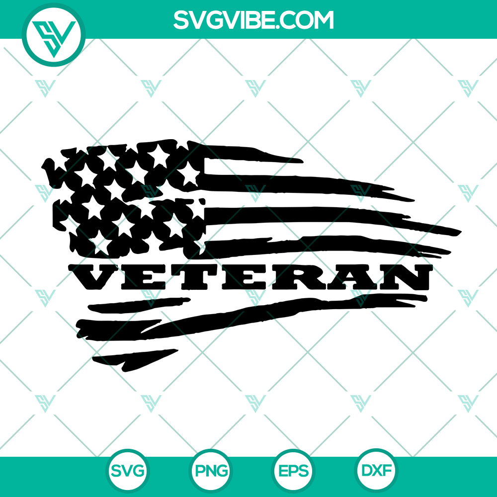 mockup-435841453.jpg American Veteran Flag Military SVG Cut File for Silhouette and Cricut, Instant Download - Patriotic design for crafting projects.