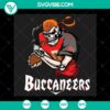 Tampa Bay Buccaneers football skeleton SVG bundle, perfect for instant download. Great for sports fans and Halloween enthusiasts.