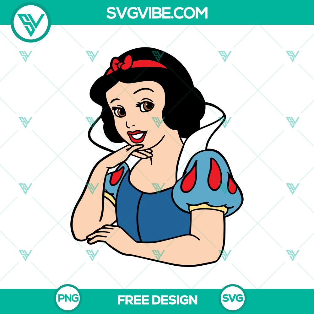 Snow White SVG Cut File – Free Disney Princess Design Snow White SVG cut file featuring Disney Princess design, free download. Ideal for crafting projects and Disney fans.